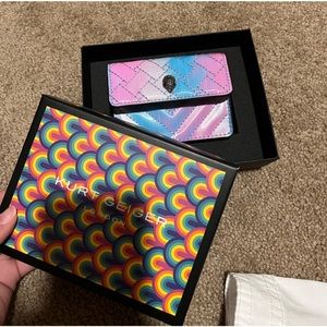 Kurt Geiger Iridescent Card Holder with Chain